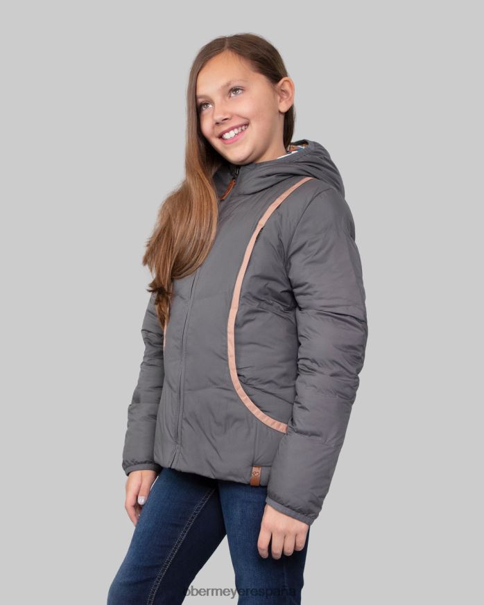 Obermeyer chaqueta acolchada jackie carbón adolescente ropa P00B699