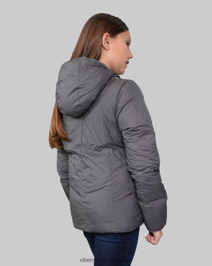 Obermeyer chaqueta acolchada jackie carbón adolescente ropa P00B699