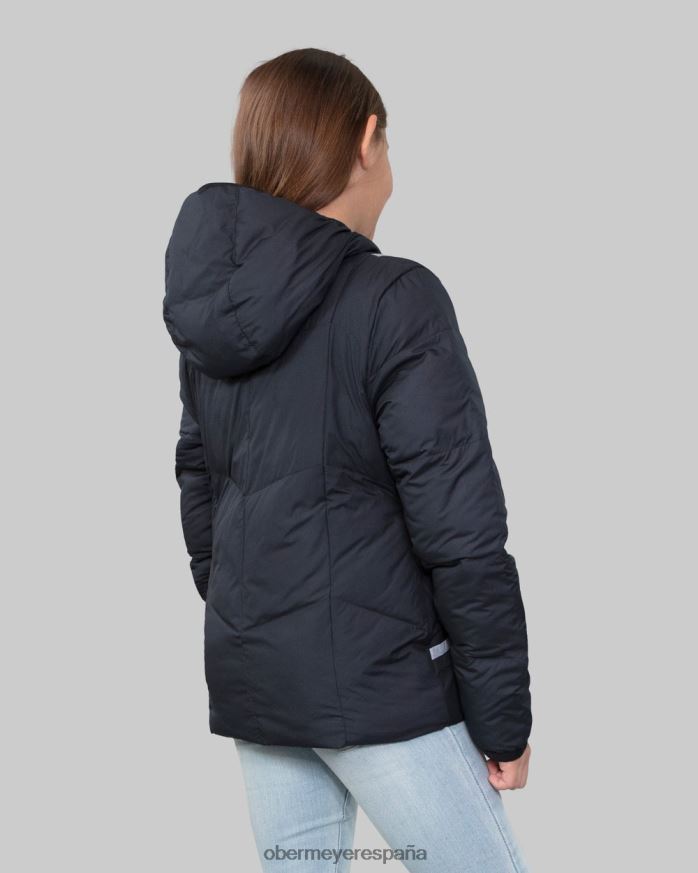Obermeyer chaqueta acolchada jackie negro adolescente ropa P00B698