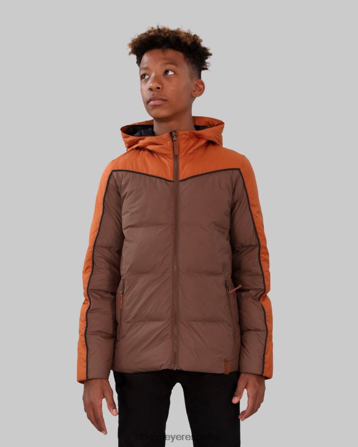 Obermeyer chaqueta acolchada james folklore adolescente ropa P00B691