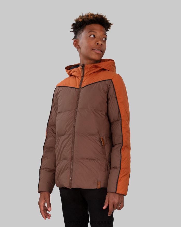 Obermeyer chaqueta acolchada james folklore adolescente ropa P00B691