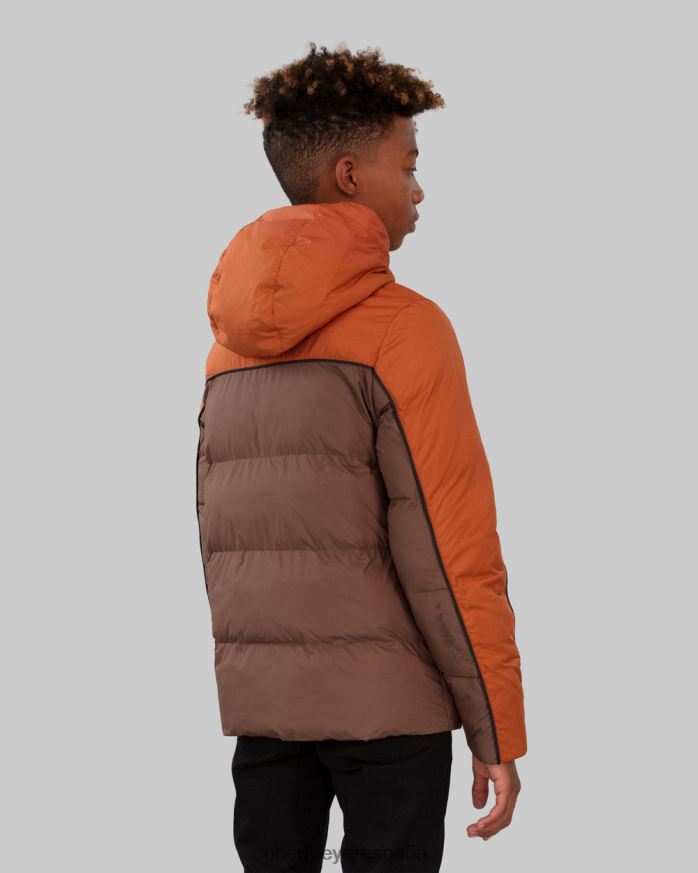 Obermeyer chaqueta acolchada james folklore adolescente ropa P00B691