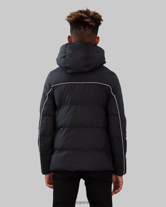 Obermeyer chaqueta acolchada james negro adolescente ropa P00B689