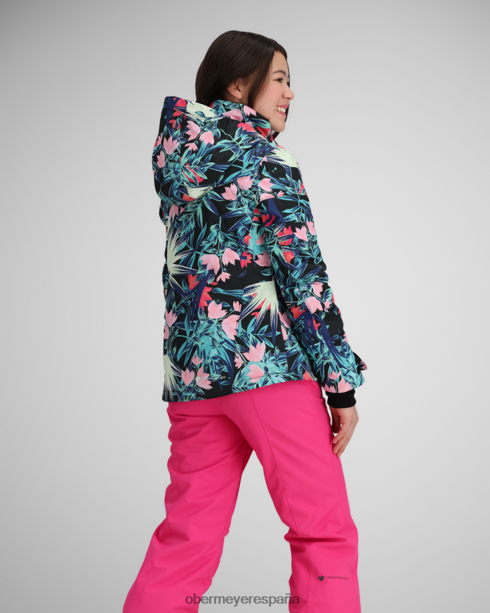 Obermeyer chaqueta con estampado taja alohaute adolescente ropa P00B613