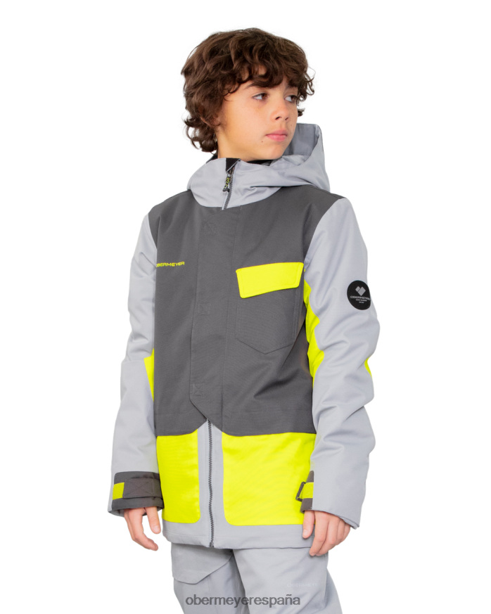 Obermeyer chaqueta de calibre esquisto adolescente ropa P00B605