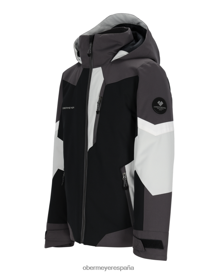Obermeyer chaqueta de flota negro adolescente ropa P00B564