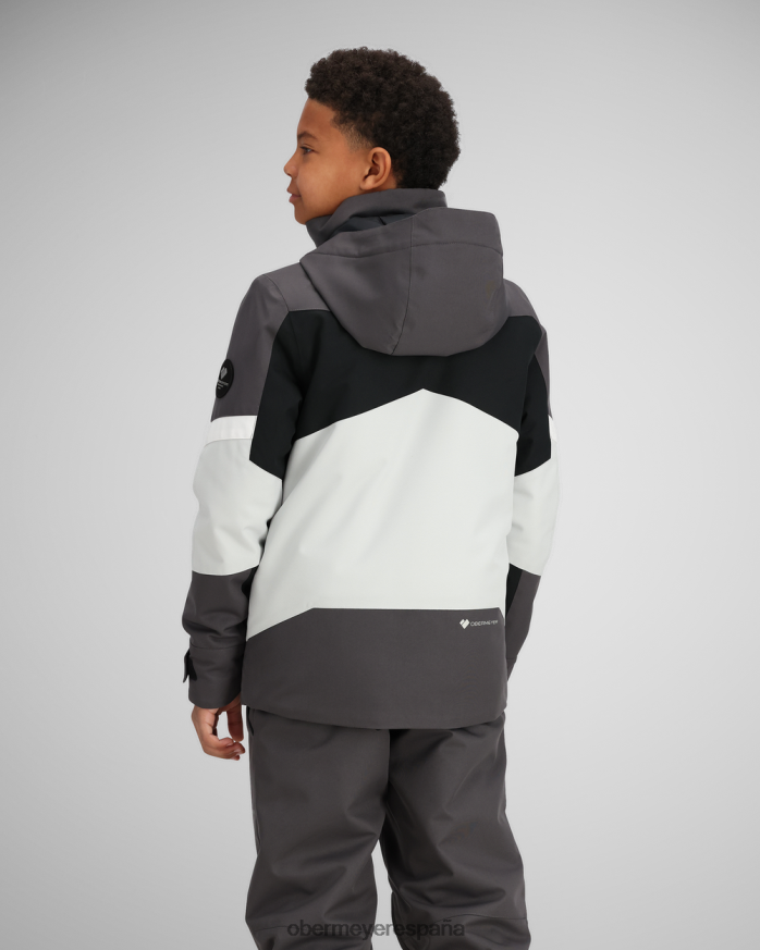 Obermeyer chaqueta de flota negro adolescente ropa P00B564