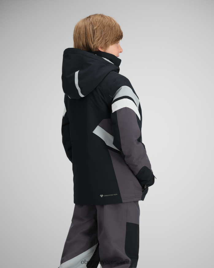 Obermeyer chaqueta mach 14 negro adolescente ropa P00B529