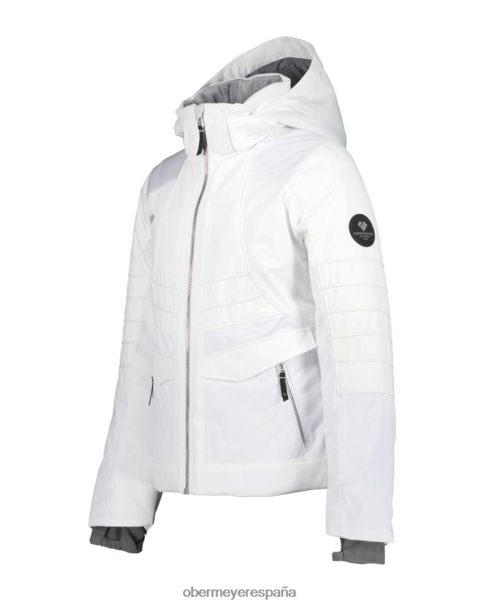 Obermeyer chaqueta rayla blanco adolescente ropa P00B590