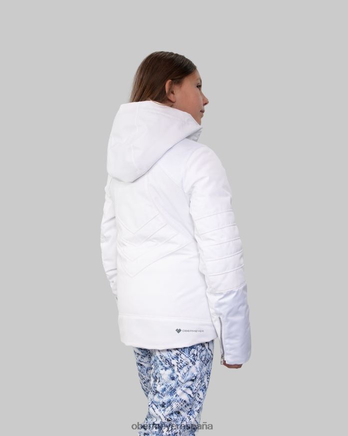 Obermeyer chaqueta rayla blanco adolescente ropa P00B590