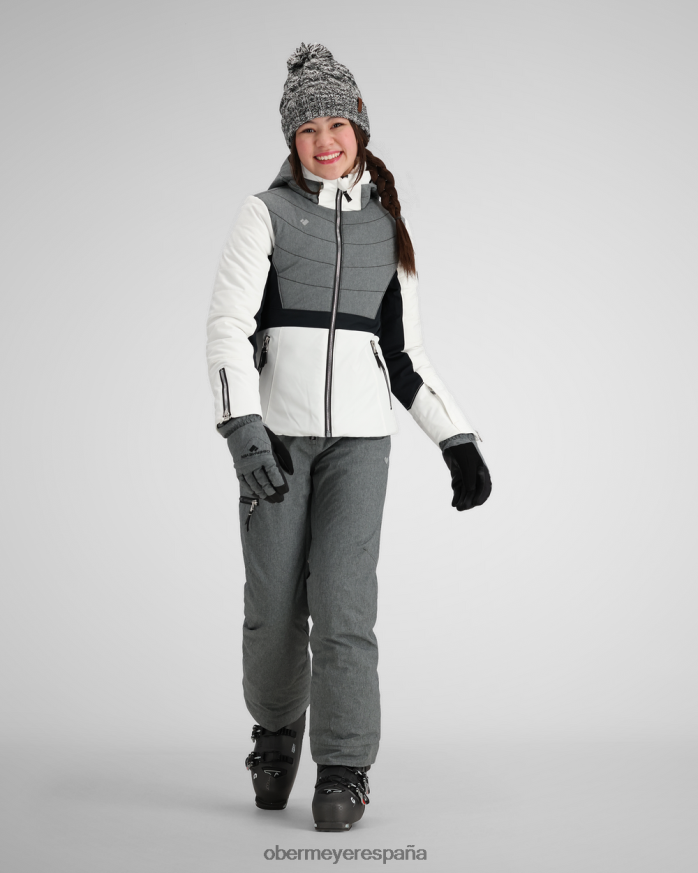 Obermeyer chaqueta rayla caballero negro adolescente ropa P00B586