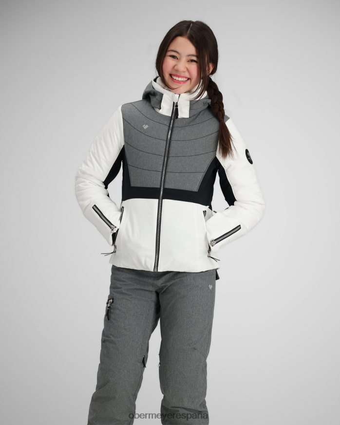 Obermeyer chaqueta rayla caballero negro adolescente ropa P00B586