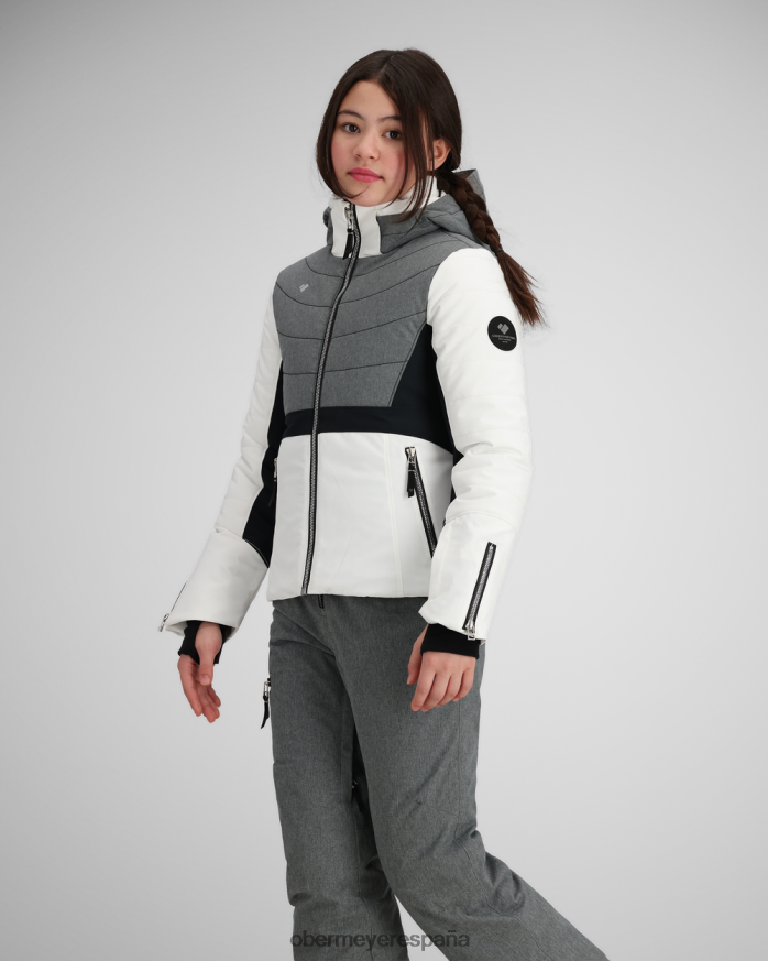 Obermeyer chaqueta rayla caballero negro adolescente ropa P00B586