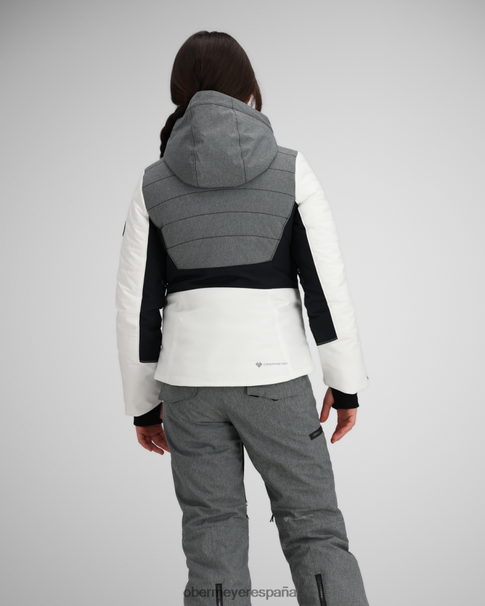 Obermeyer chaqueta rayla caballero negro adolescente ropa P00B586