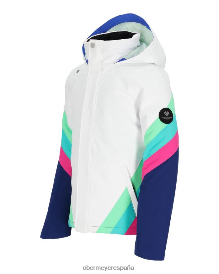 Obermeyer chaqueta taylor blanco adolescente ropa P00B593