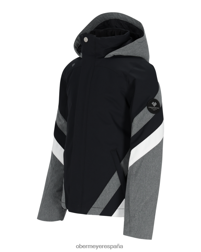 Obermeyer chaqueta taylor negro adolescente ropa P00B592