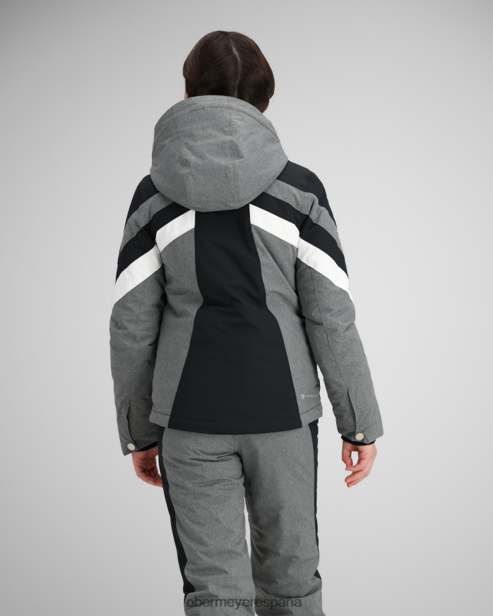 Obermeyer chaqueta taylor negro adolescente ropa P00B592