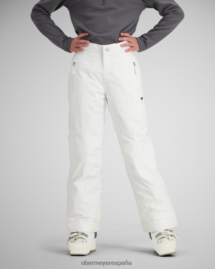 Obermeyer pantalón brooke blanco adolescente ropa P00B506