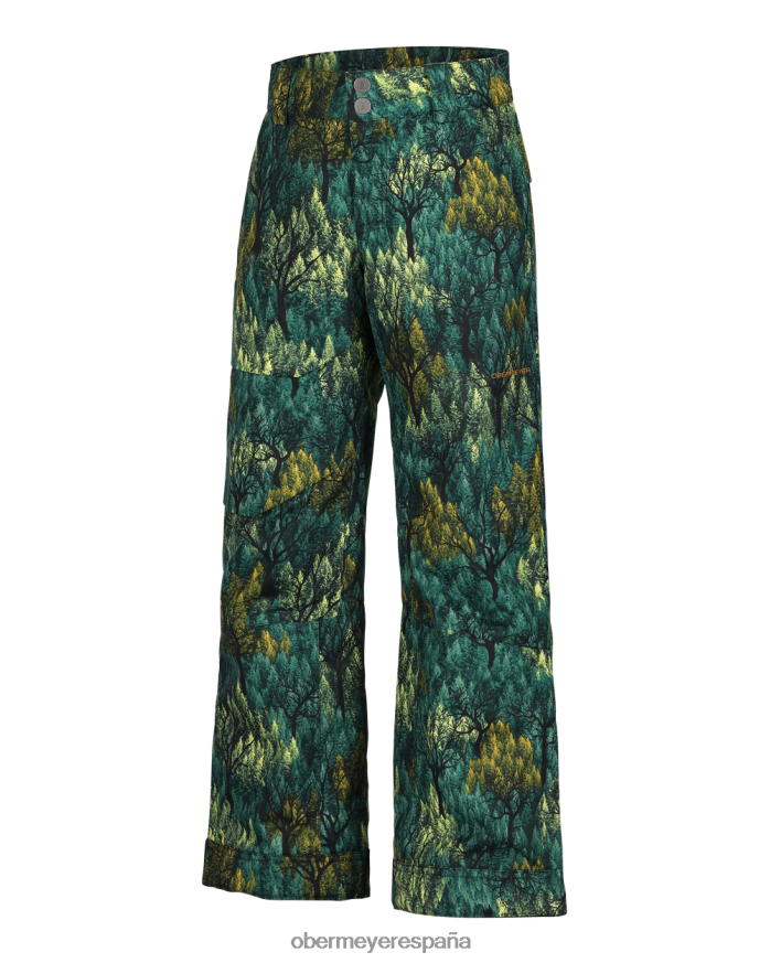 Obermeyer pantalón con estampado enérgico backcountry adolescente ropa P00B633