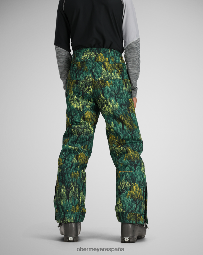 Obermeyer pantalón con estampado enérgico backcountry adolescente ropa P00B633