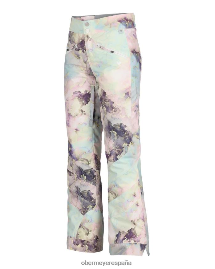 Obermeyer pantalón con estampado jessi aurora de cristal adolescente ropa P00B629