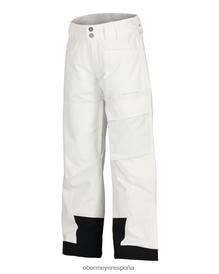 Obermeyer pantalón parker blanco adolescente ropa P00B649