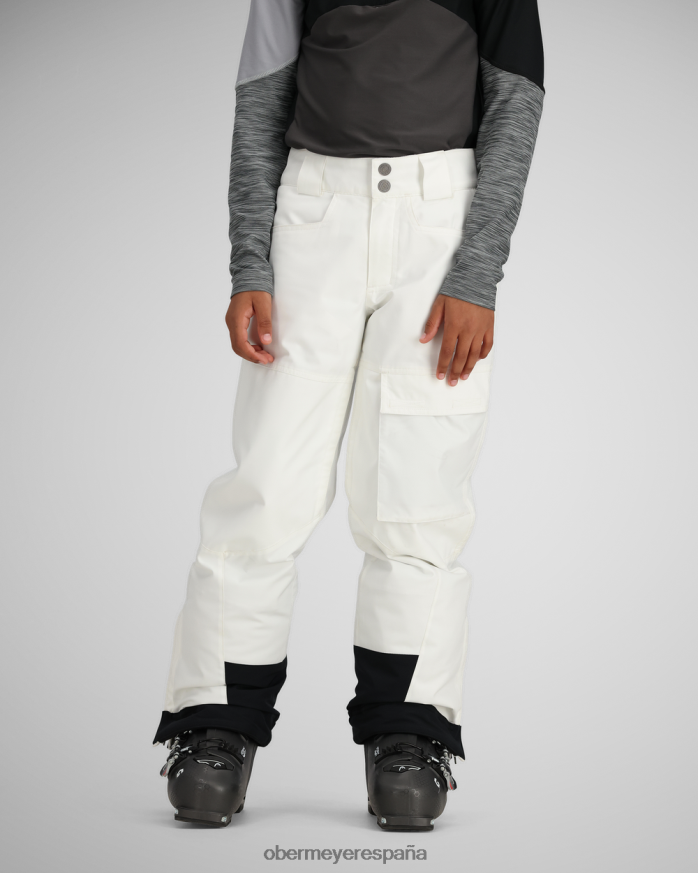 Obermeyer pantalón parker blanco adolescente ropa P00B649