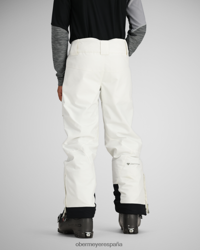Obermeyer pantalón parker blanco adolescente ropa P00B649
