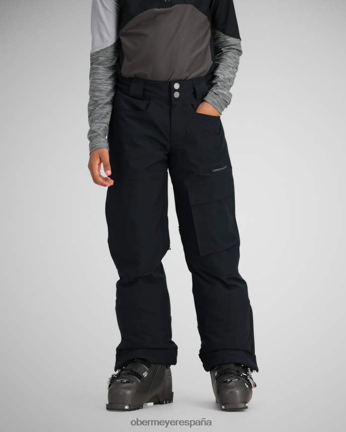 Obermeyer pantalón parker negro adolescente ropa P00B648
