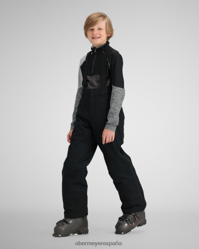 Obermeyer pantalón susp huck fz negro adolescente ropa P00B688