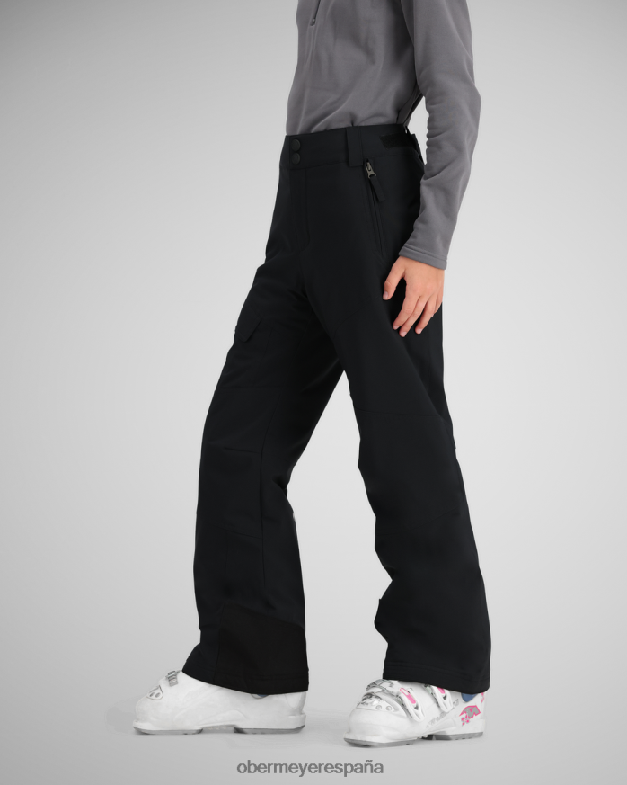 Obermeyer pantalón traynor negro adolescente ropa P00B655