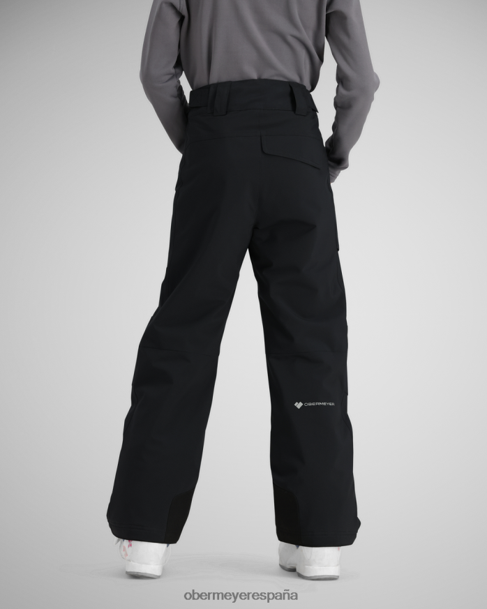 Obermeyer pantalón traynor negro adolescente ropa P00B655