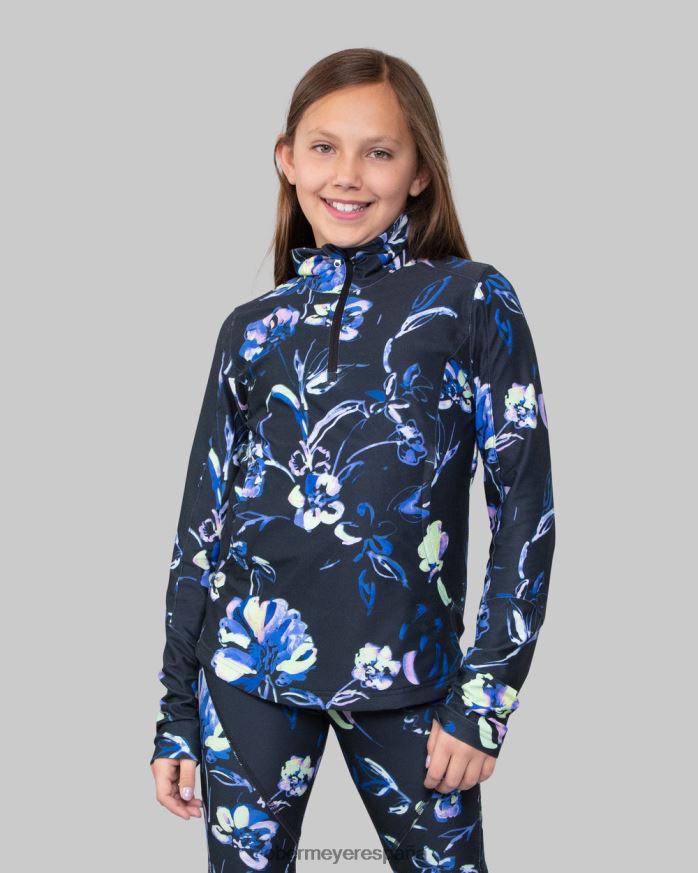 Obermeyer clara top con cremallera 1/4 la vida nocturna adolescente ropa P00B681