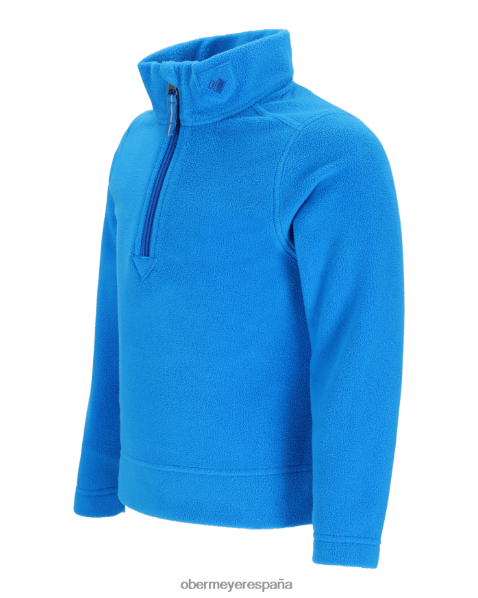 Obermeyer top con cremallera ultra gear azul cósmico adolescente ropa P00B527