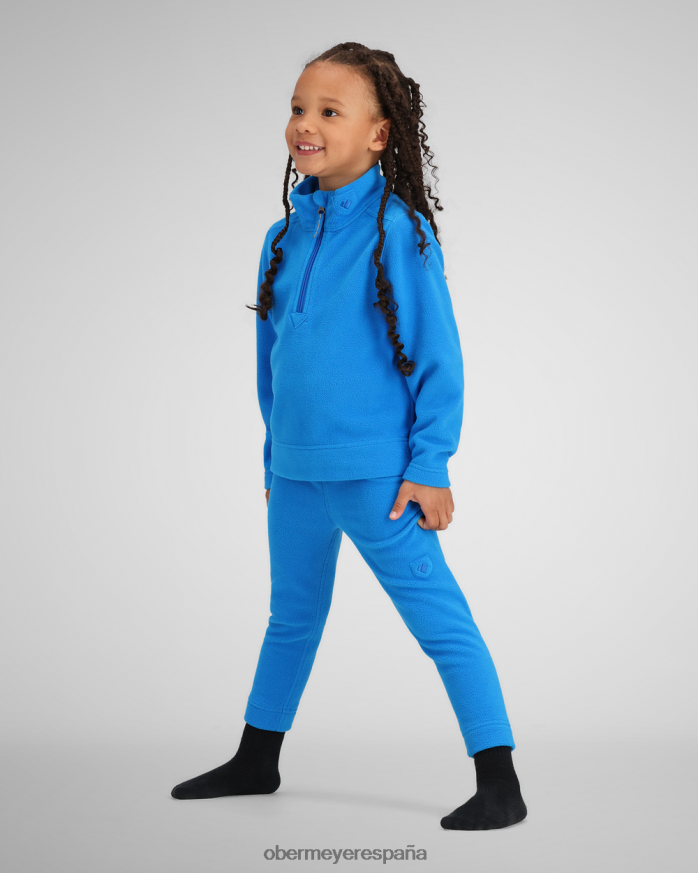 Obermeyer top con cremallera ultra gear azul cósmico adolescente ropa P00B527