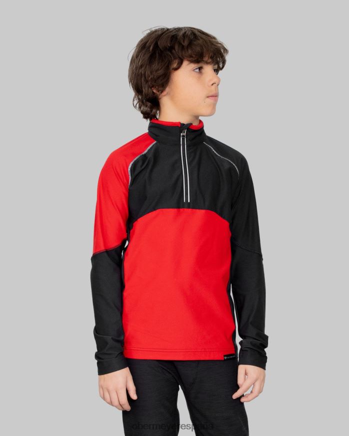 Obermeyer transporte 1/4 zip luz de freno adolescente ropa P00B674