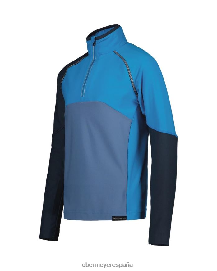 Obermeyer transporte 1/4 zip vibraciones azules adolescente ropa P00B675