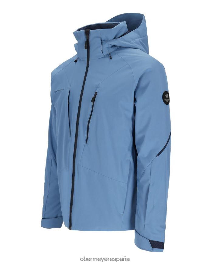 Obermeyer chaqueta arrasadora azules descoloridos hombres ropa P00B332