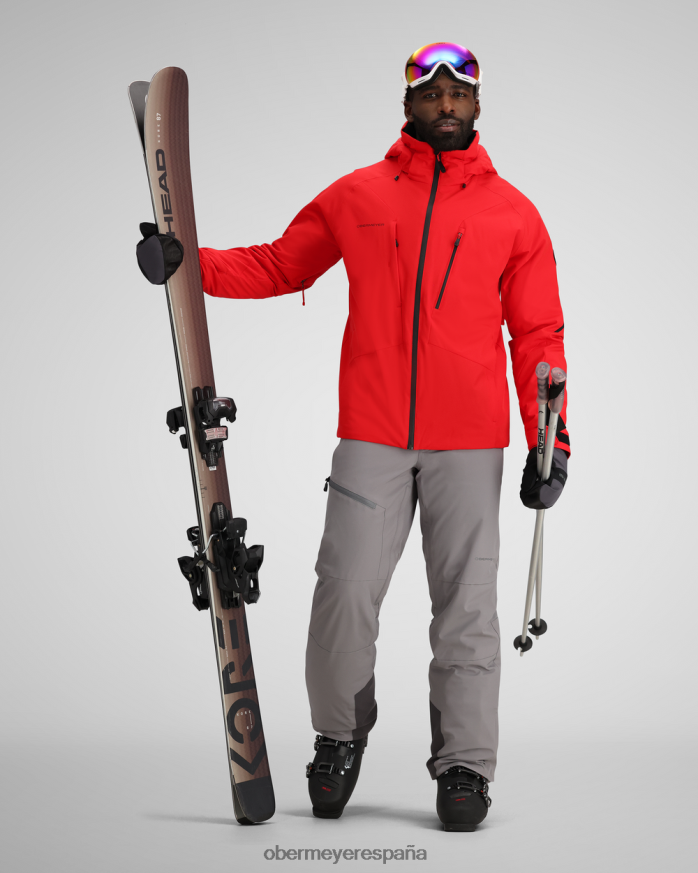 Obermeyer chaqueta arrasadora luz de freno hombres ropa P00B333