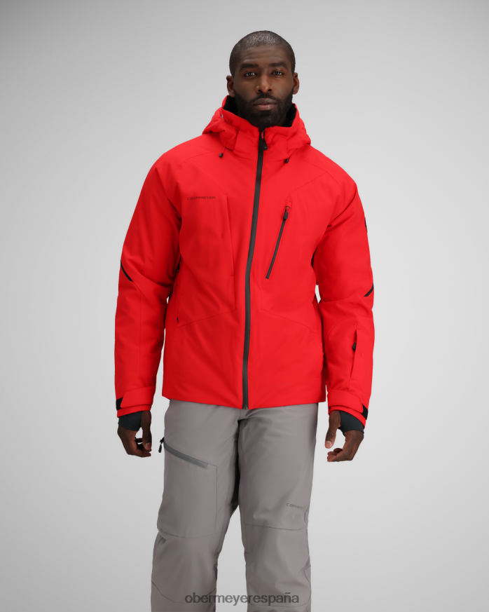 Obermeyer chaqueta arrasadora luz de freno hombres ropa P00B333