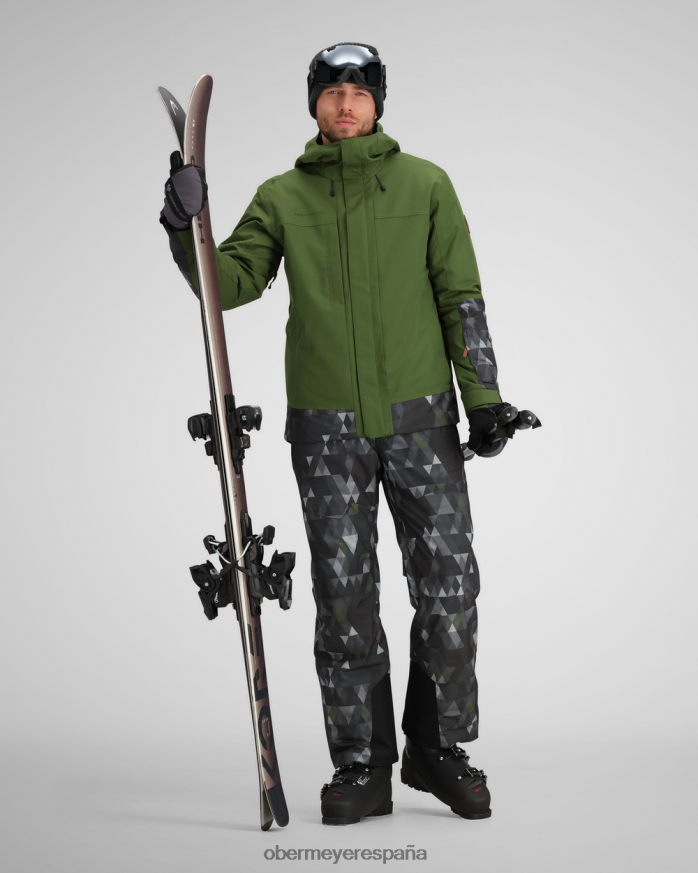 Obermeyer chaqueta con ojales fuera de los límites hombres ropa P00B432