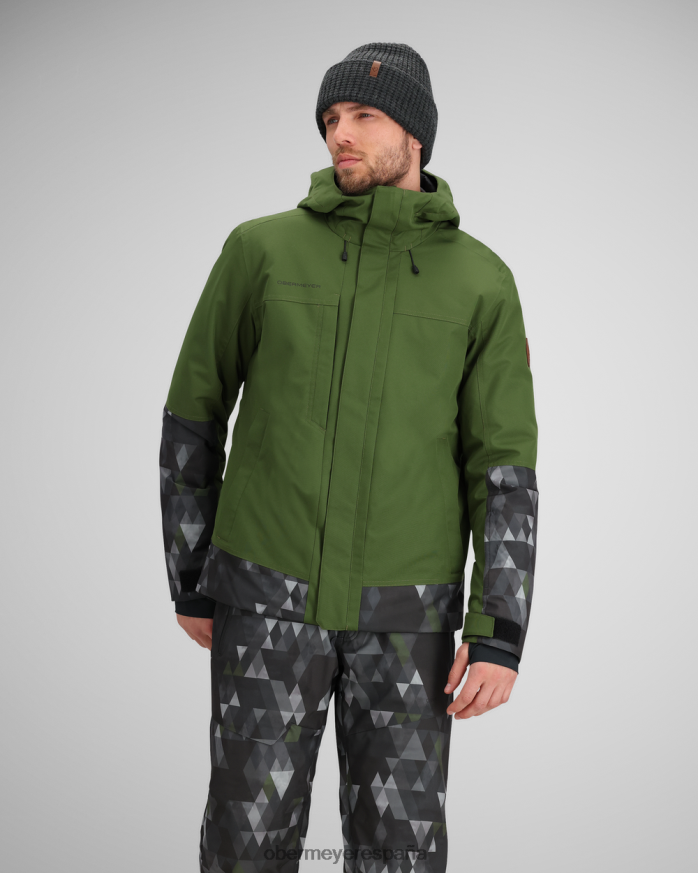 Obermeyer chaqueta con ojales fuera de los límites hombres ropa P00B432