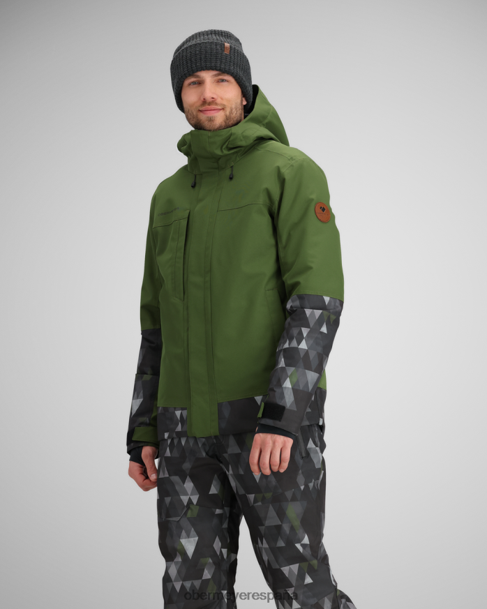 Obermeyer chaqueta con ojales fuera de los límites hombres ropa P00B432