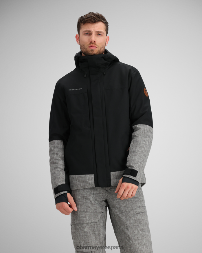 Obermeyer chaqueta con ojales vistete hombres ropa P00B433