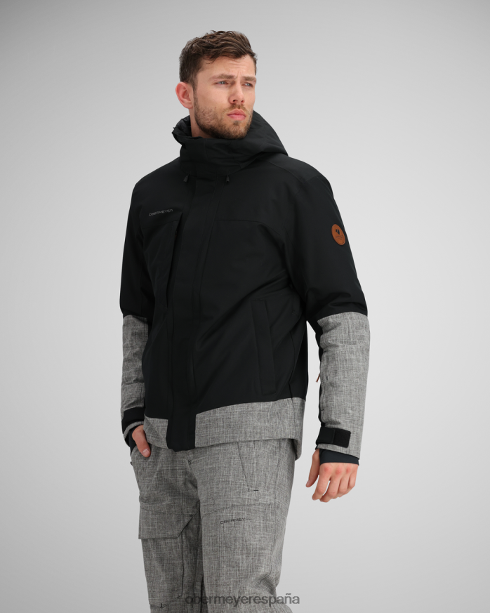 Obermeyer chaqueta con ojales vistete hombres ropa P00B433