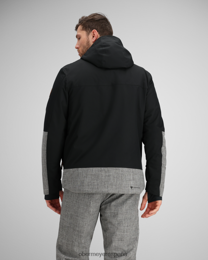 Obermeyer chaqueta con ojales vistete hombres ropa P00B433