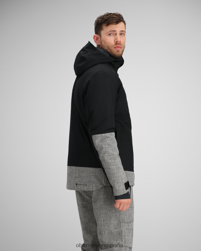 Obermeyer chaqueta con ojales vistete hombres ropa P00B433