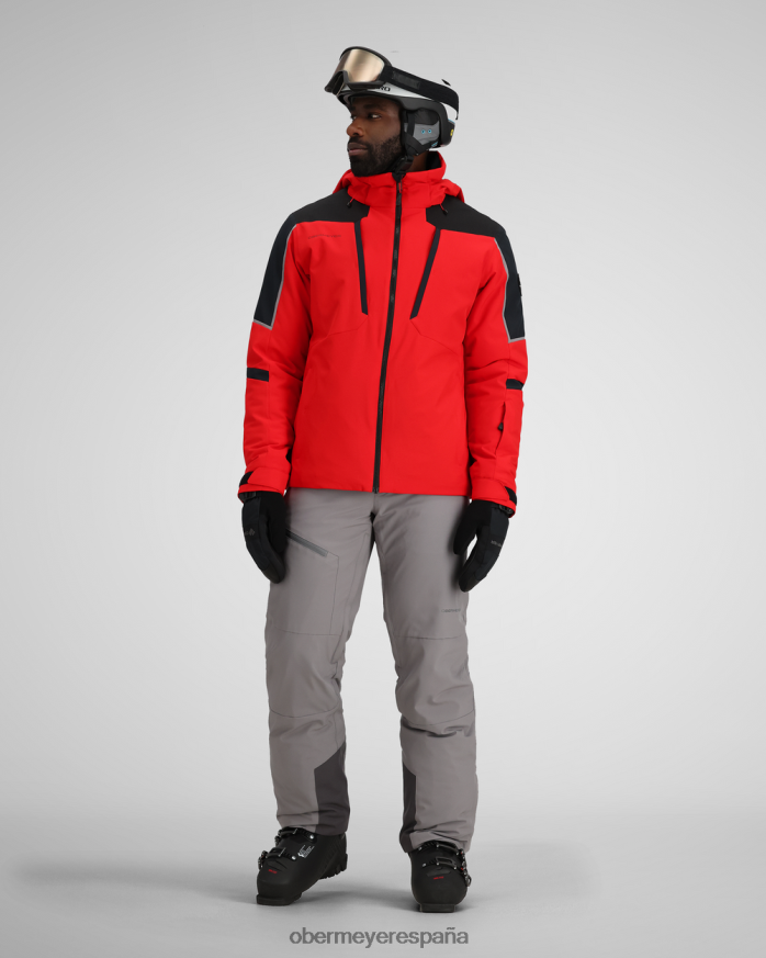 Obermeyer chaqueta de base luz de freno hombres ropa P00B317