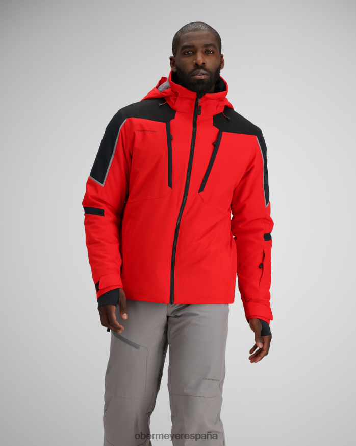 Obermeyer chaqueta de base luz de freno hombres ropa P00B317