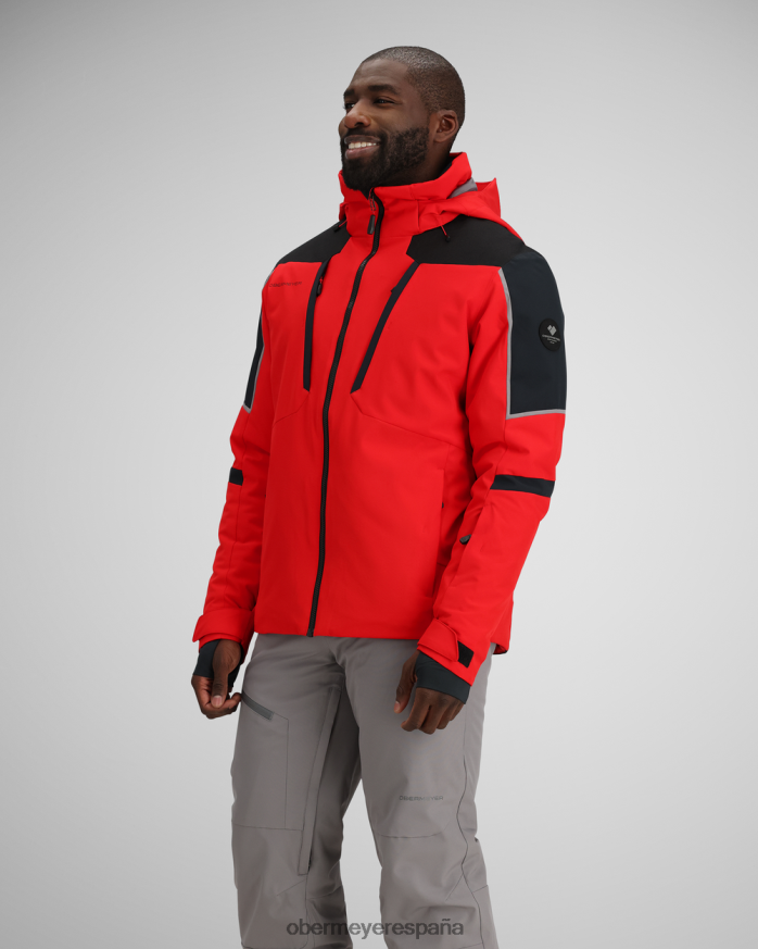 Obermeyer chaqueta de base luz de freno hombres ropa P00B317